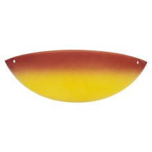 Pakaitinis stiklas BAYA-SONIC 42x15 cm raudonas/oranžinis