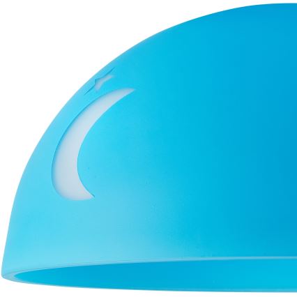 Atsarginis stiklas šviestuvui DAY & NIGHT E27 diametras 30 cm mėlyna