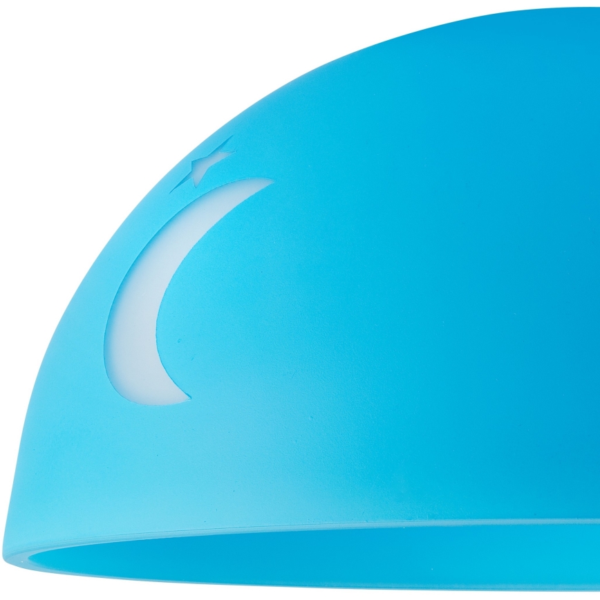 Atsarginis stiklas šviestuvui DAY & NIGHT E27 diametras 30 cm mėlyna