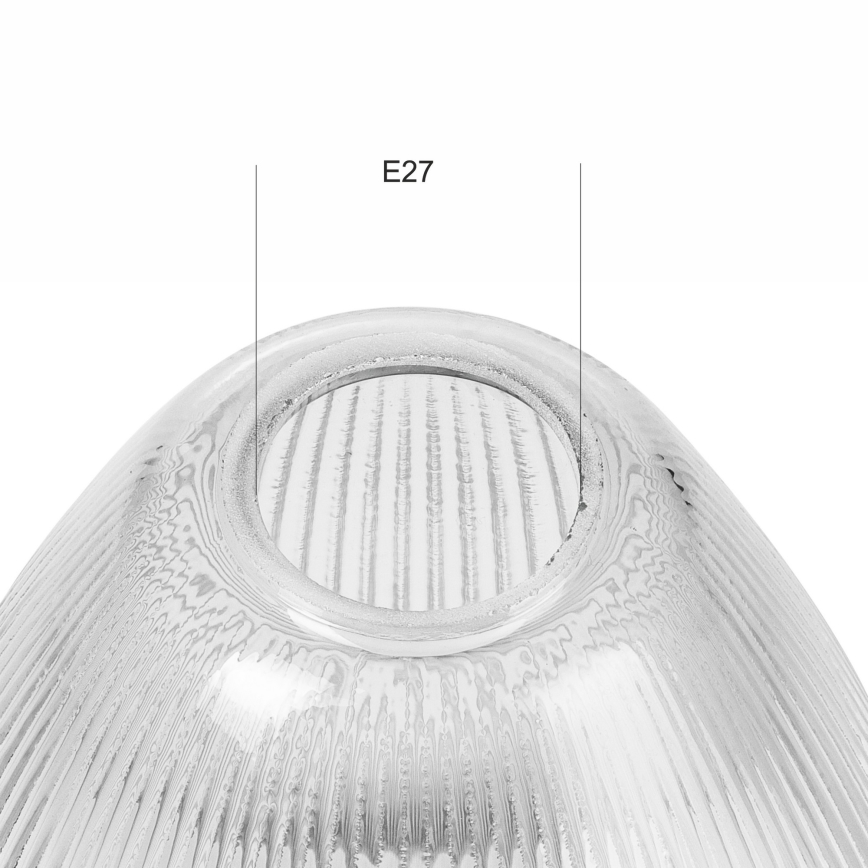 Atsarginis stiklas šviestuvui NOEL E27 diametras 17,5 cm