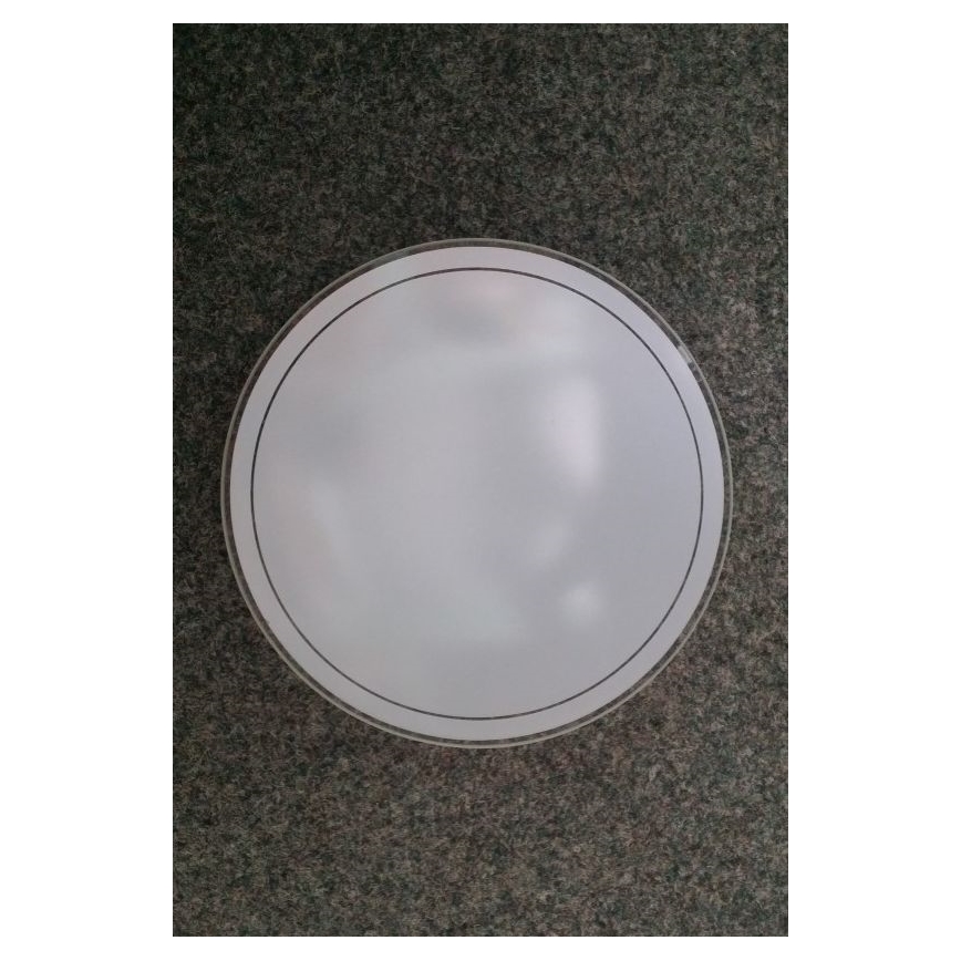 Pakaitinis stiklas Rabalux diametras 23 cm opalinis