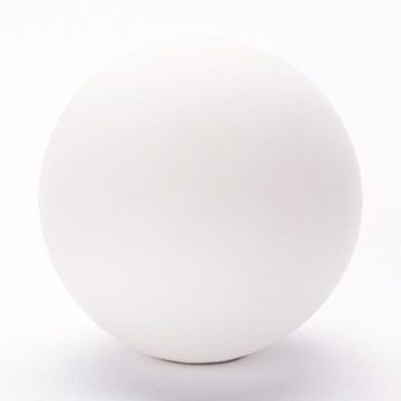 Pakaitinis stiklas sieniniam šviestuvui MARA G9, skersmuo 12 cm, baltas