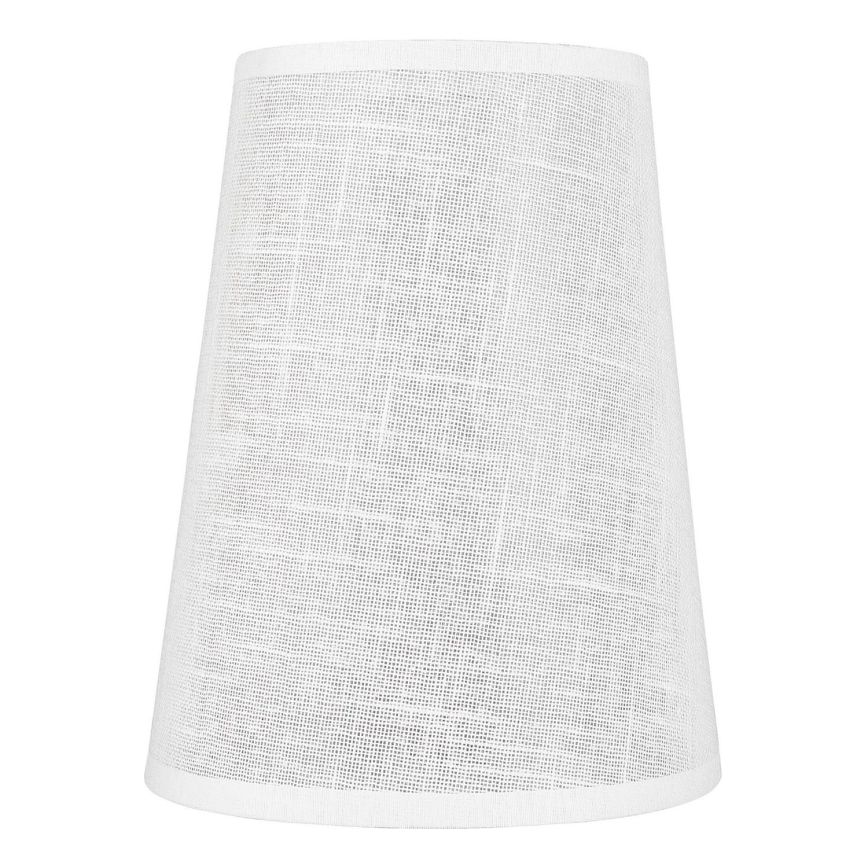Pakaitinis šviestuvo ir sieninio šviestuvo gaubtas ANTONIO E14 150x120 mm balta