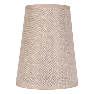 Pakaitinis šviestuvo ir sieninio šviestuvo gaubtas ANTONIO E14 150x120 mm smėlio spalva
