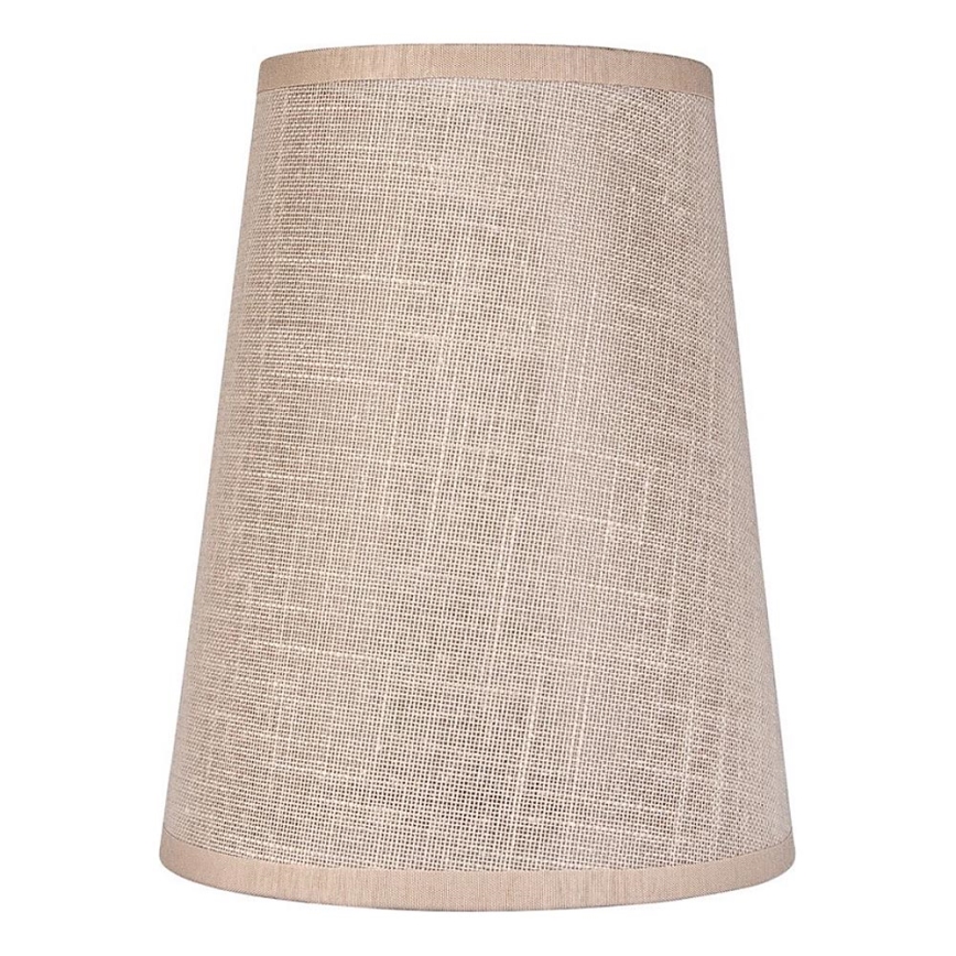 Pakaitinis šviestuvo ir sieninio šviestuvo gaubtas ANTONIO E14 150x120 mm smėlio spalva