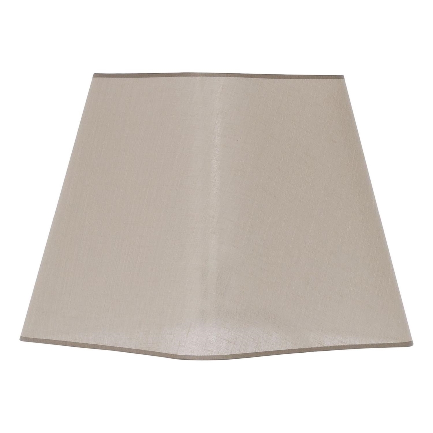 Pakaitinis toršero lempos gaubtas EMMA E27 34,5x39,5 cm ruda