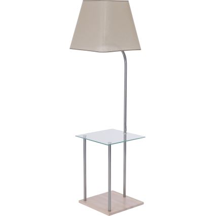 Pakaitinis toršero lempos gaubtas EMMA E27 34,5x39,5 cm ruda