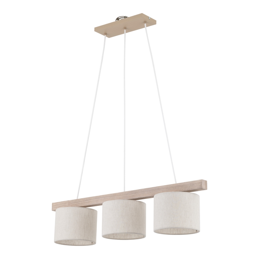 Pakaitinis universalus cilindrinis šviestuvo gaubtas WALEC E27, skersmuo 20 cm, rudas
