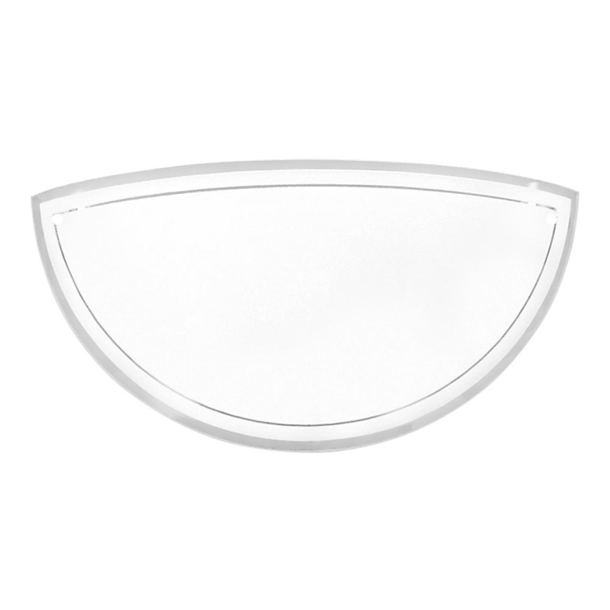 Pakeičio stiklas Luxera UFO-STANDARD 130x250 mm skaidrus