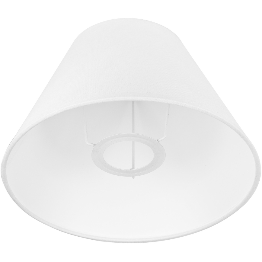 Pakeitimo gaubtas stalinės lempos JUTA E27, skersmuo 19 cm, baltas