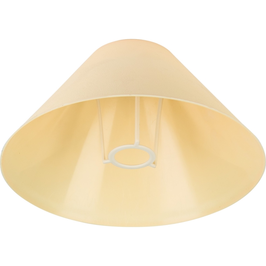 Pakeitimo gaubtas stalinės lempos E14 21x11 cm geltonas