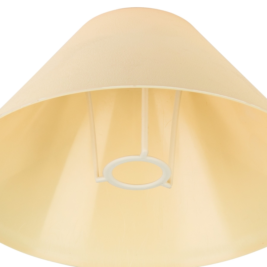 Pakeitimo gaubtas stalinės lempos E14 21x11 cm geltonas