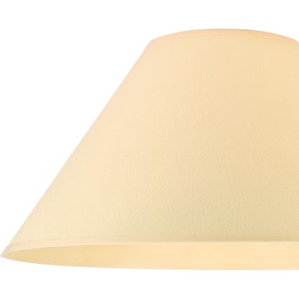 Pakeitimo gaubtas stalinės lempos E14 21x11 cm geltonas