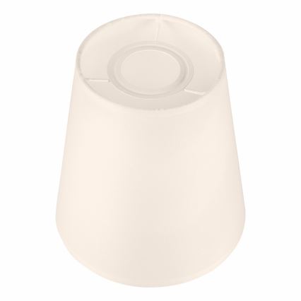 Pakeitimo gaubtas šviestuvui ir sieniniam šviestuvui ELLIE E27 skersmuo 15 cm, kreminės spalvos