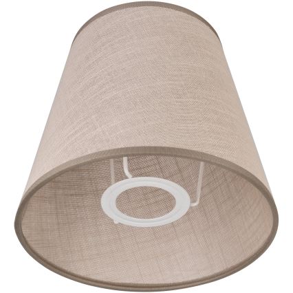 Pakeitimo gaubtas šviestuvui LORENZO E27 skersmuo 16 cm, smėlio spalvos