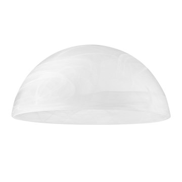 Pakeitimo stiklas E27 šviestuvui 130x300 mm baltas