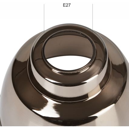 Pakeitimo stiklas šviestuvui MARIO E27 skersmuo 16 cm