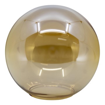 Pakeitimo stiklas šviestuvui E14 skersmuo 15 cm, smėlio spalvos