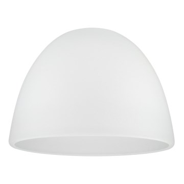 Pakeitimo stiklas šviestuvui E27 skersmuo 18 cm baltas