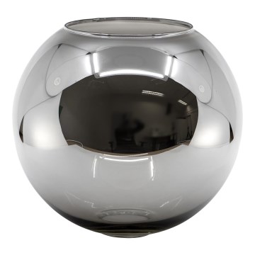 Pakeitimo stiklas šviestuvui E27 skersmuo 20 cm blizgus chromas