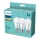 PAKUOTĖ 3x LED lemputė Philips A60 E27/13W/230V 2700K