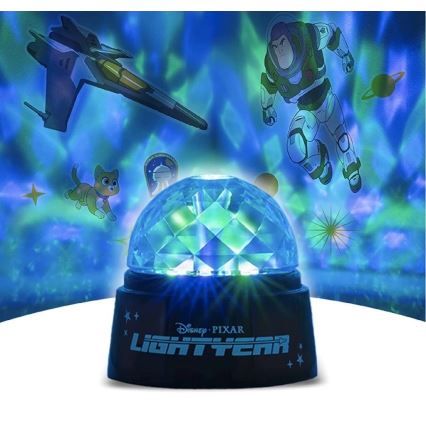 Paladone - LED vaikų projektorius DISNEY LIGHTYEAR 3xAA