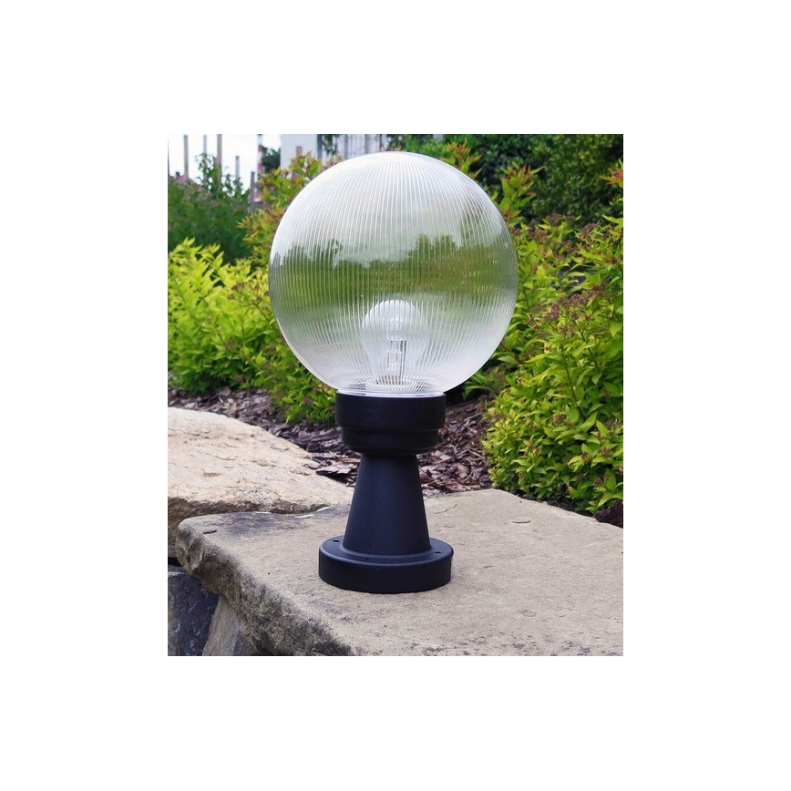 Lauko lempa NADIR 1xE27/15W/230V IP44 skaidrus