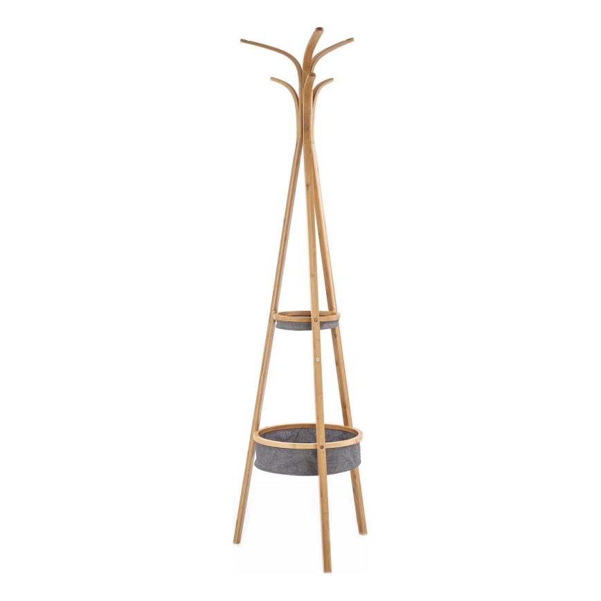 Paltų kabykla 177x52 cm ruda