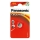 Panasonic - 1 vnt. Šarminė baterija (tabletė) LR44 1,5V 120 mAh