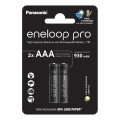 Panasonic - 2 vnt. Įkraunama baterija AAA Eneloop Pro 930 mAh