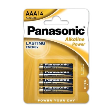 Panasonic - 4 vnt. Šarminė baterija AAA/LR03