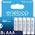 Panasonic - 8 vnt. Įkraunama baterija AAA Eneloop 800 mAh