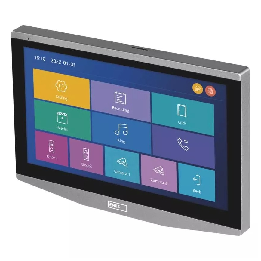 Papildomas monitorius vaizdo durų skambučiui GoSmart 12V Wi-Fi Tuya
