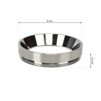 Papildomas žiedas RING blizgus chromas šviestuvams MICA