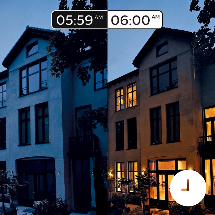 Paprastas rinkinys Philips Hue WHITE AMBIANCE 3xE27/9,5W/230V