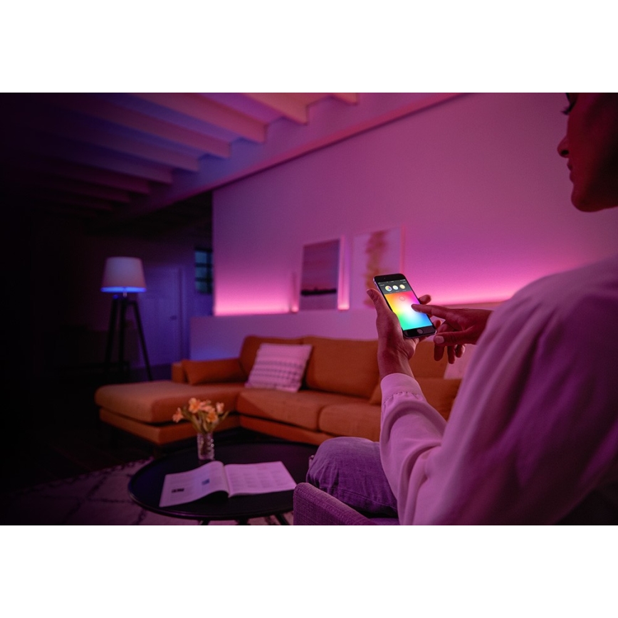 Paprastas rinkinys Philips Hue WHITE AND COLOR AMBIANCE 3xGU10/6,5W/230V