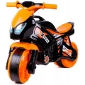 Paspiriamas motociklas oranžinis/juodas