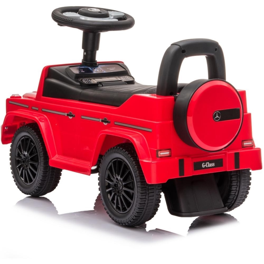 Paspirtukas Mercedes G350d 2xAA raudona/juoda