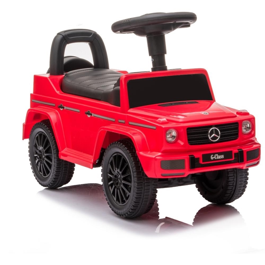 Paspirtukas Mercedes G350d 2xAA raudona/juoda