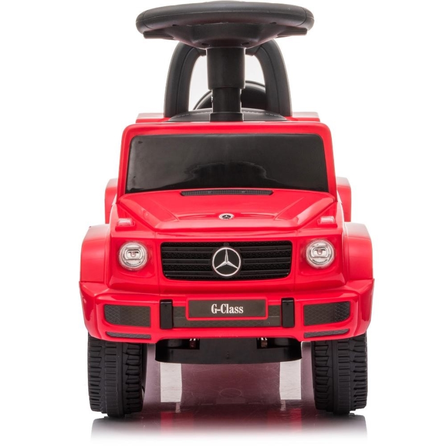 Paspirtukas Mercedes G350d 2xAA raudona/juoda