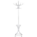 Pastatoma drabužių kabyklė 49x188 cm, balta