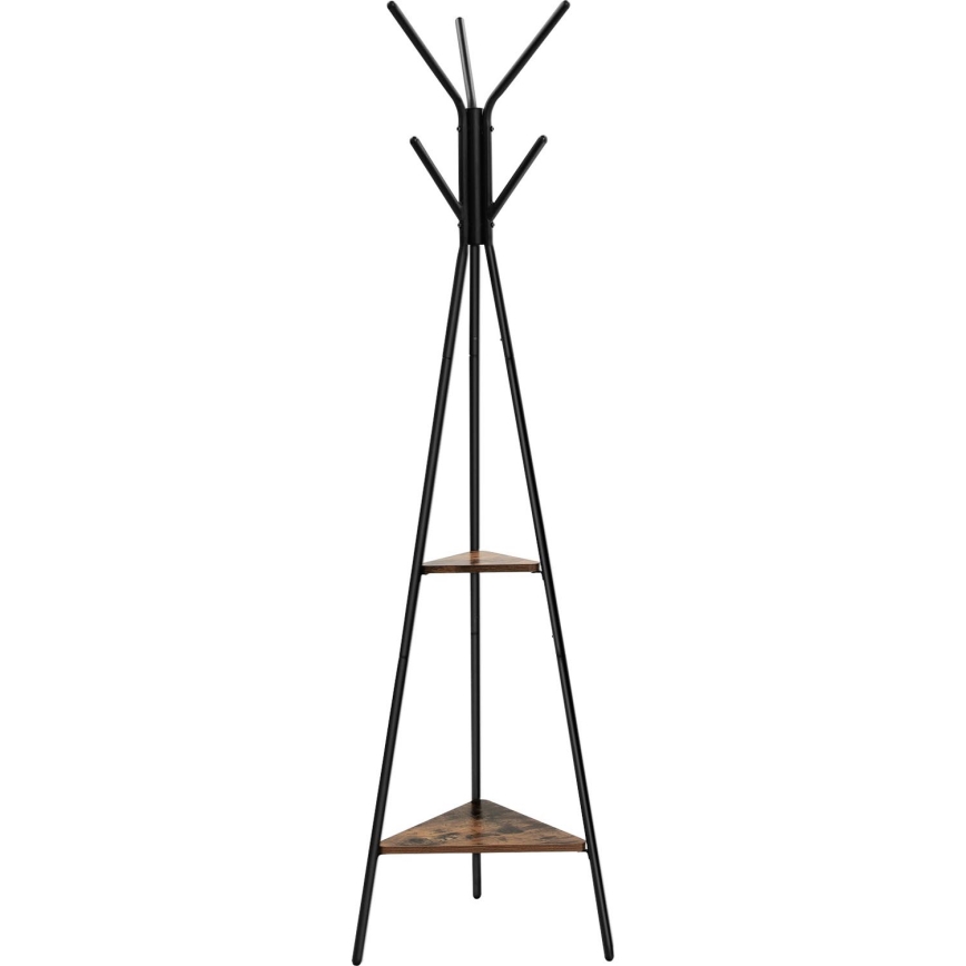 Pastatoma kabykla LINEA, juoda/ruda