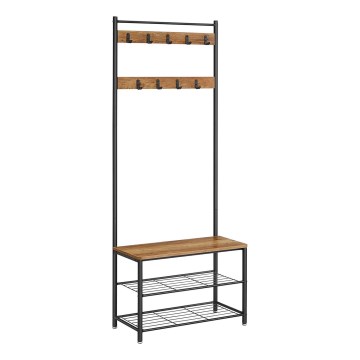 Pastatoma kabykla NAVOR ruda/juoda