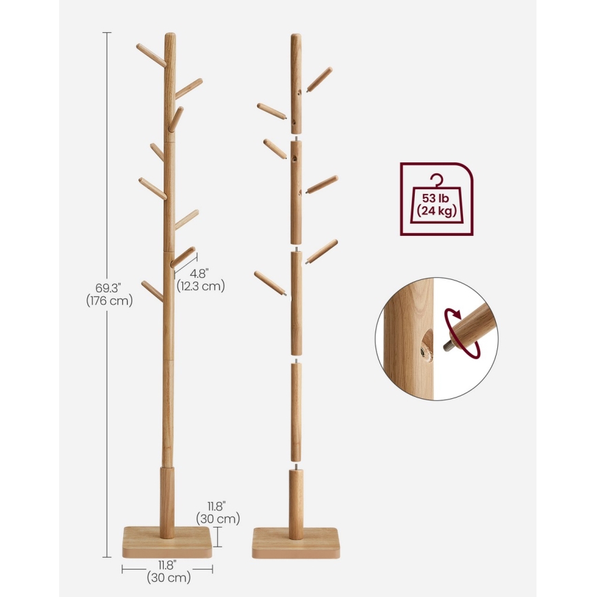 Pastatoma kabyklė LINEA, ruda