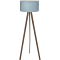Pastatoma lempa AYD 1xE27/40W/230V ruda/mėlyna