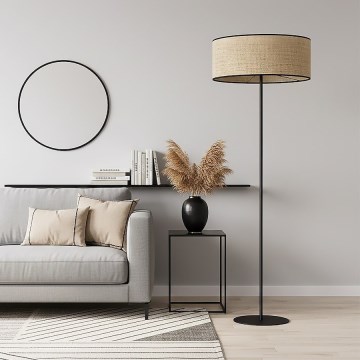 Pastatoma lempa ECO 1xE27/15W/230V smėlinė/rotangas