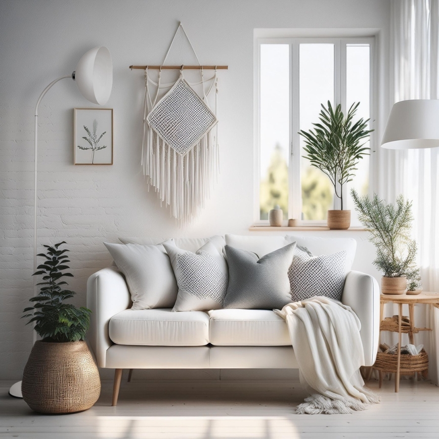 Pastatoma lempa ZACK 1xE27/15W/230V balta