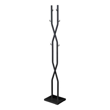Pastatomas drabužių stovas LARB 180x40 cm juodas
