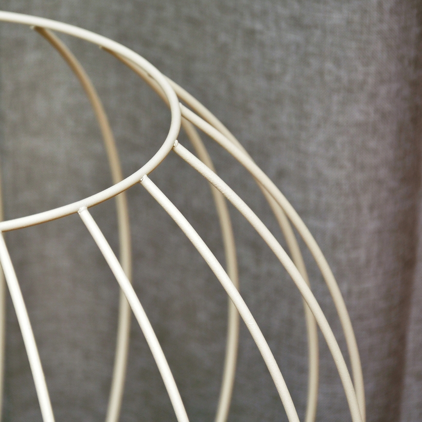 Pastatomas šviestuvas MERCURE 1xE27/15W/230V kreminės spalvos