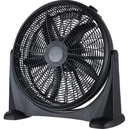 Pastatomas ventiliatorius 100W/230V, skersmuo 50 cm, juodos spalvos